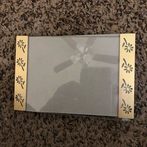 NWOT-Cute 4” x 6” Picture Frame-Gold-picture Frame